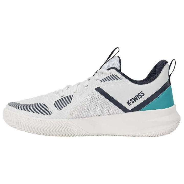 Zapatillas Kswiss Kspeed Team Clay Blanco Turquesa