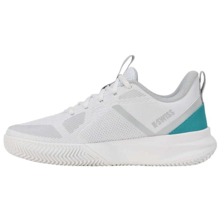Zapatillas de Padel Kswiss Kspeed Team Clay Blanco Turquesa Mujer