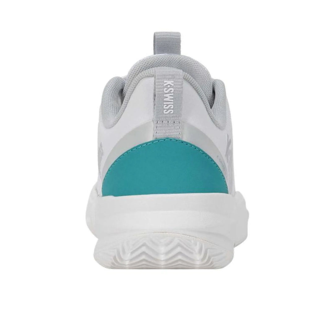 Zapatillas de Padel Kswiss Kspeed Team Clay Blanco Turquesa Mujer