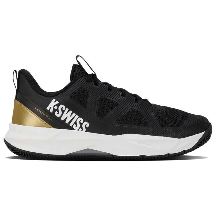 Zapatillas Kswiss Kspeed Team Clay Negro Dorado