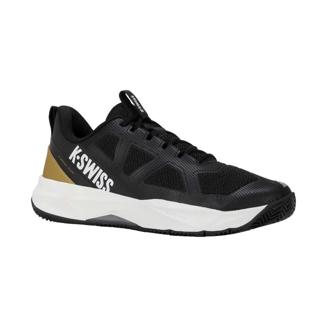Zapatillas Kswiss Kspeed Team Clay Negro Dorado