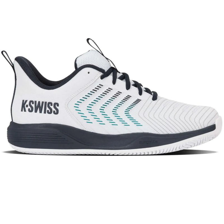 Zapatillas Kswiss Ultrashot Light Clay Blanco Carbon