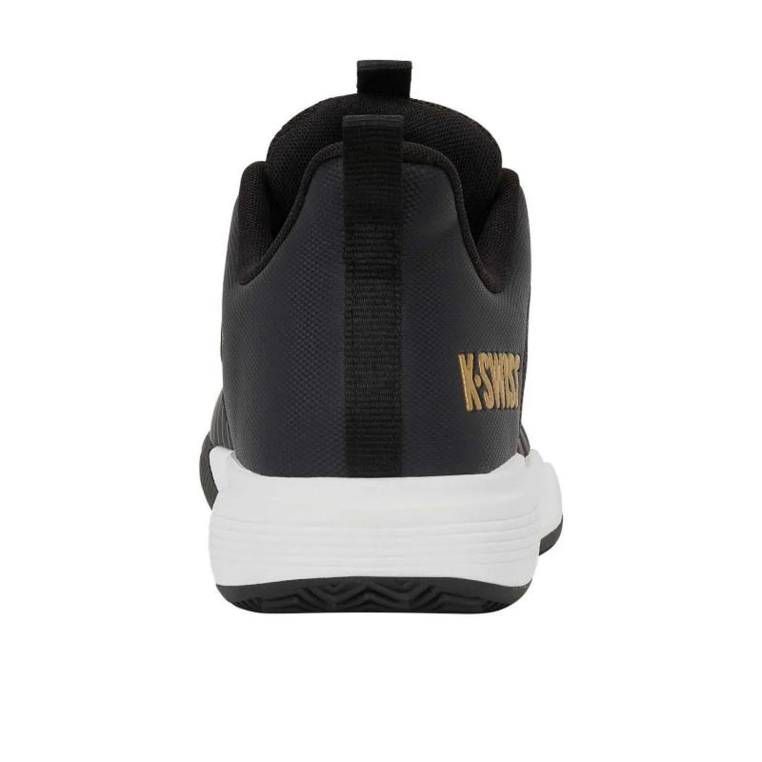Zapatillas Kswiss Ultrashot Light Clay Negro Dorado