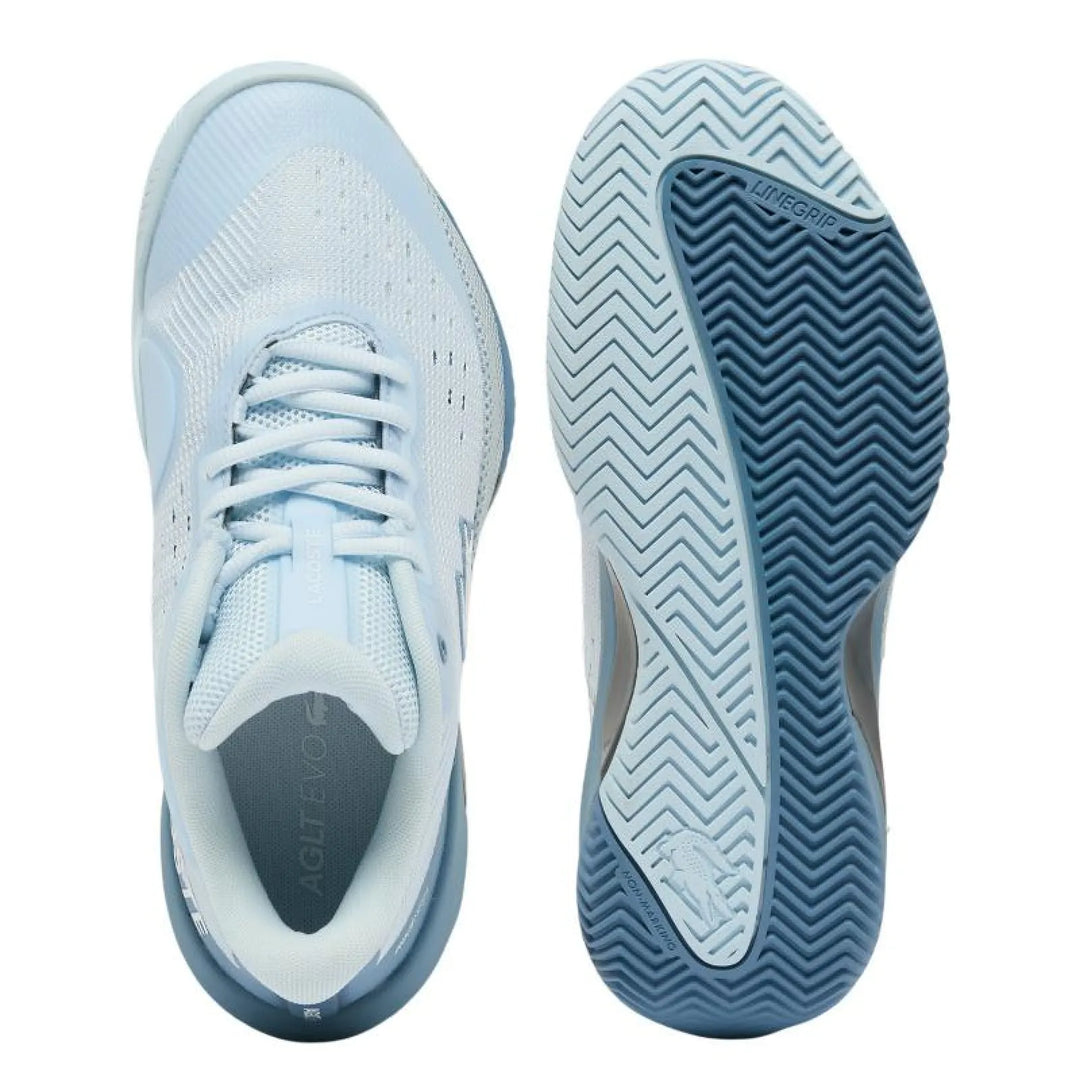 Zapatillas de Padel Lacoste AG-LT Evo Azul Claro Mujer