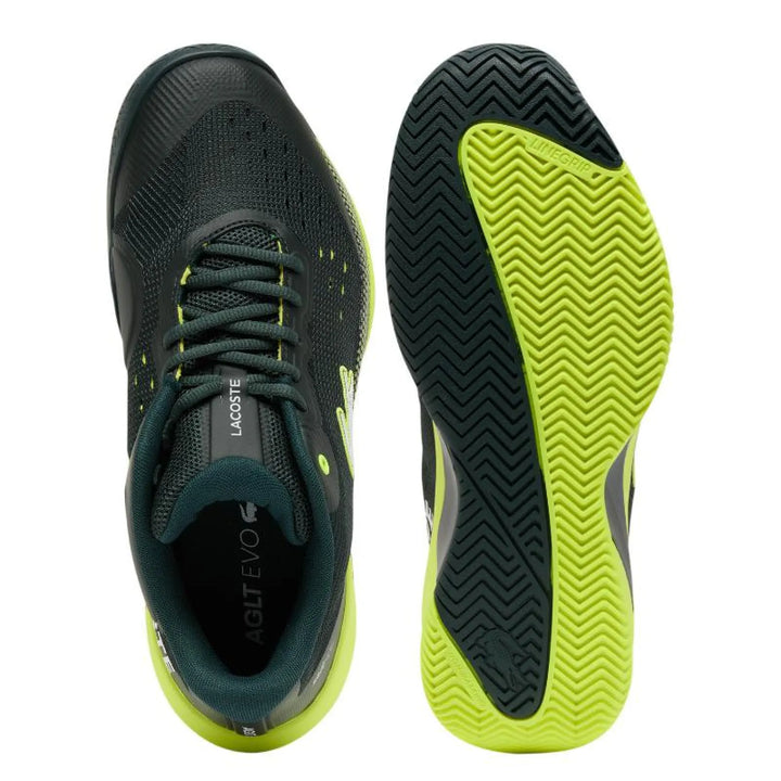 Zapatillas Lacoste AG-LT Evo Verde Oscuro Amarillo