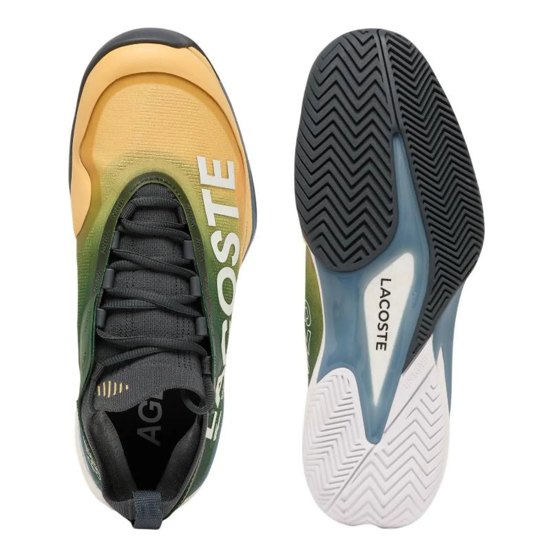 Zapatillas Lacoste AG-LT Lite Amarillo Verde Oscuro - vista 2
