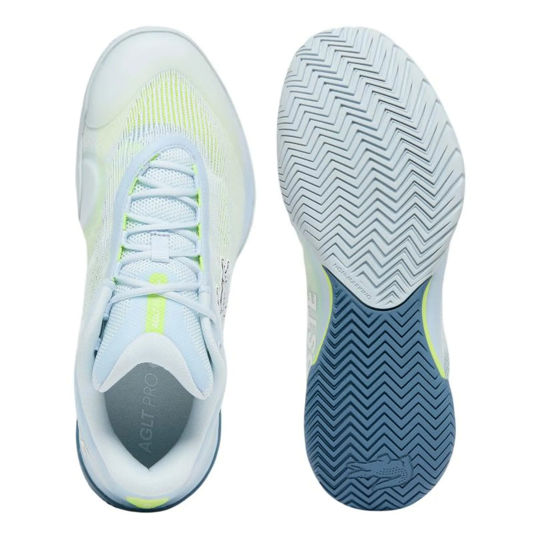 Zapatillas de Padel Lacoste AG-LT Pro Azul Claro Amarillo - vista 2