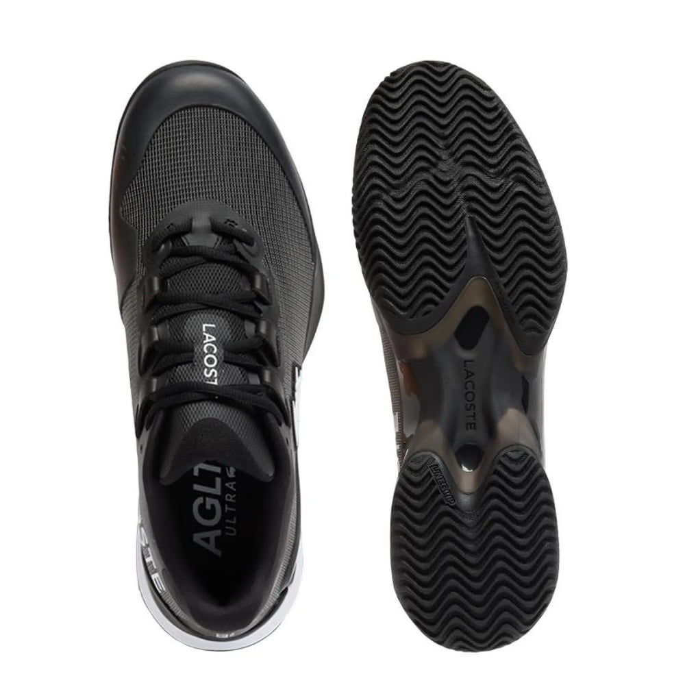 Zapatillas de Padel Lacoste AG-LT Ultra Clay Court Negro Blanco - vista 2