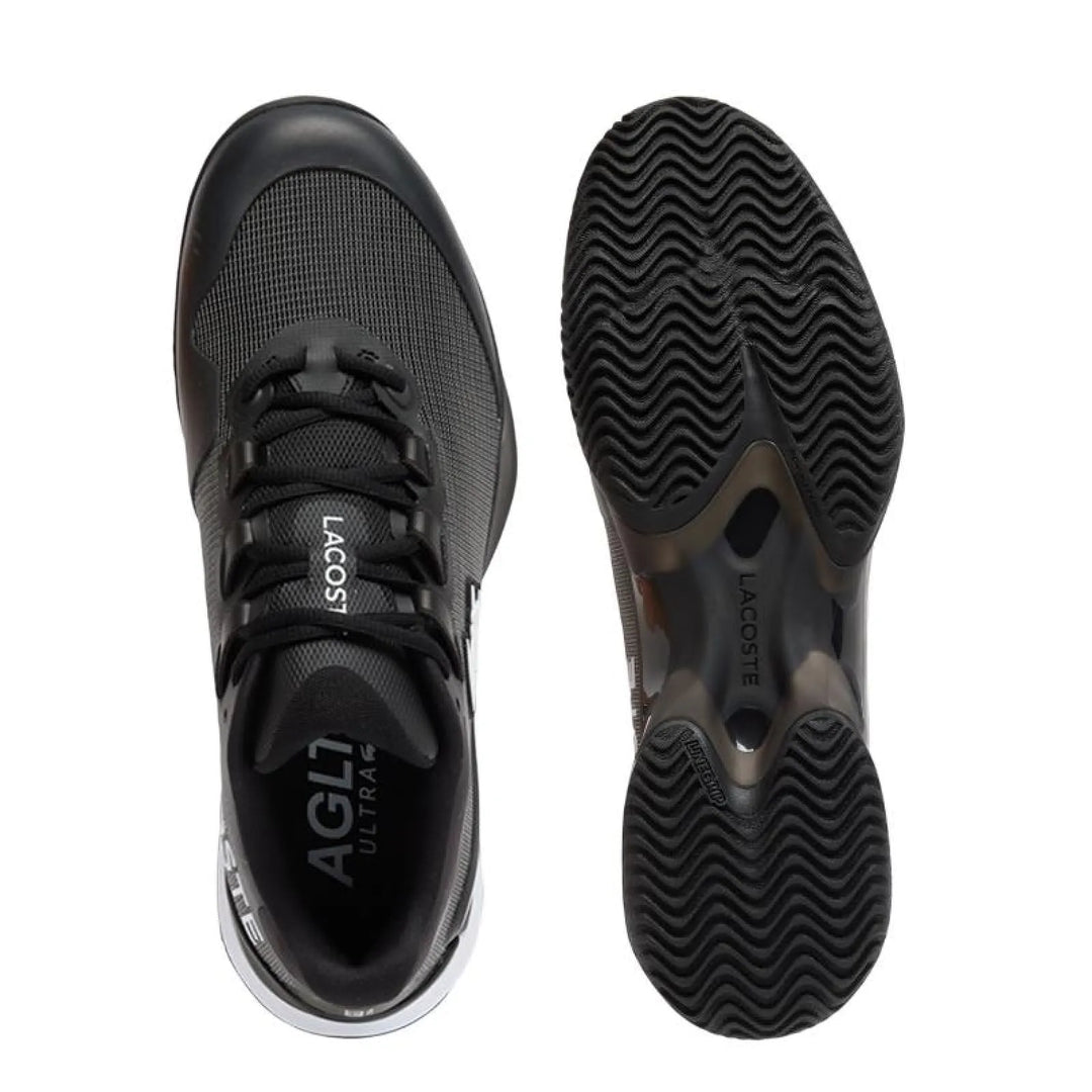 Zapatillas de Padel Lacoste AG-LT Ultra Clay Court Negro Blanco - vista 2