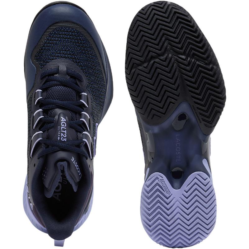 Lacoste AG-LT23 Ultra Navy Purple Women's Padel Shoes