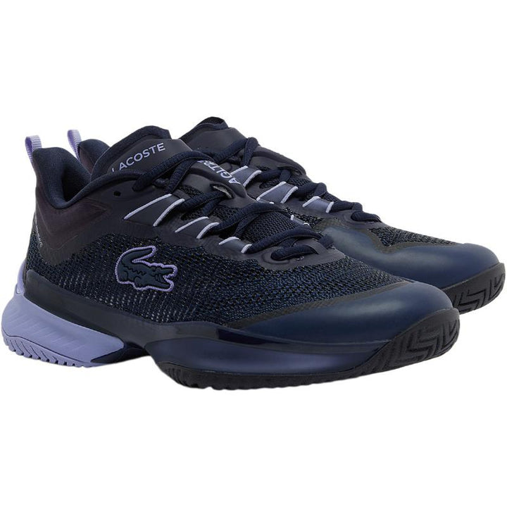 Lacoste AG-LT23 Ultra Navy Purple Women's Padel Shoes