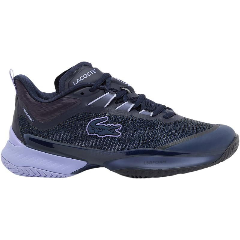 Lacoste AG-LT23 Ultra Navy Purple Women's Padel Shoes