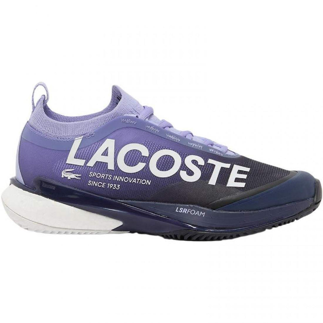 Zapatillas Lacoste AG-LT25 Lite Clay Purpura Azul Marino Mujer