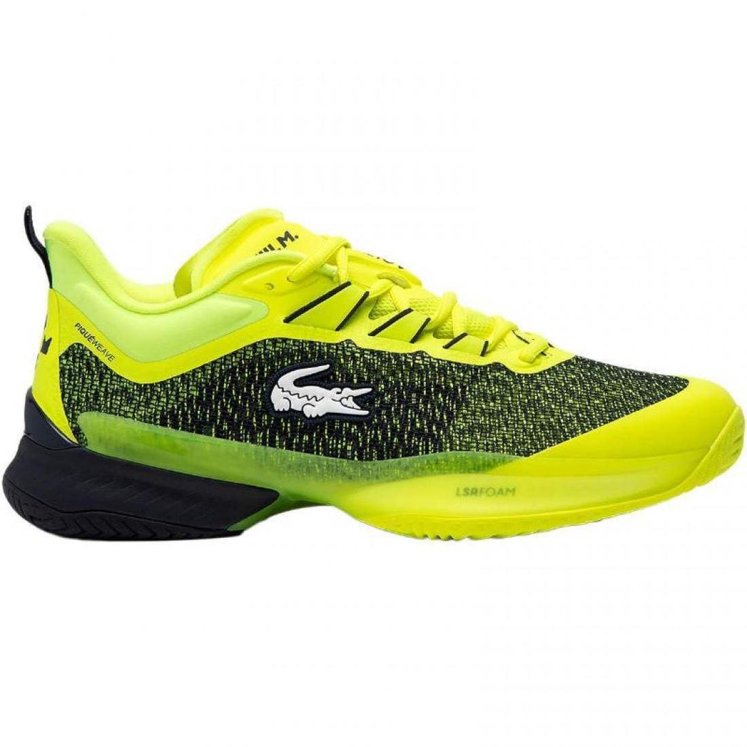 Zapatillas Lacoste Daniil Medvedev AG-LT23 Ultra Amarillo Azul Marino