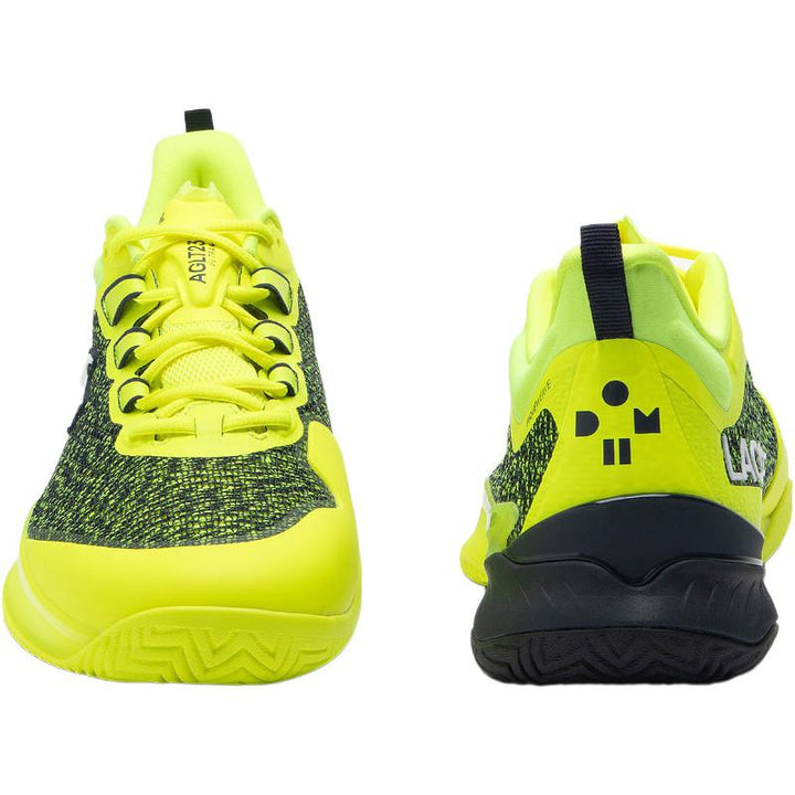 Lacoste Daniil Medvedev AG-LT23 Ultra Yellow Navy Padel Tennis Shoes