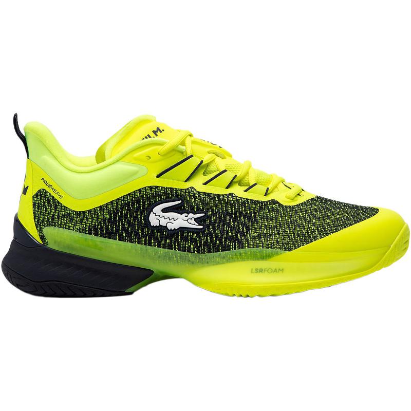 Lacoste Daniil Medvedev AG-LT23 Ultra Yellow Navy Padel Tennis Shoes