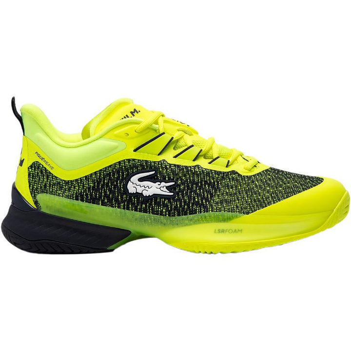Lacoste Daniil Medvedev AG-LT23 Ultra Yellow Navy Padel Tennis Shoes