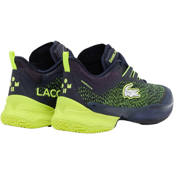 Lacoste Daniil Medvedev AG-LT23 Ultra Clay Navy Yellow Padel Shoes