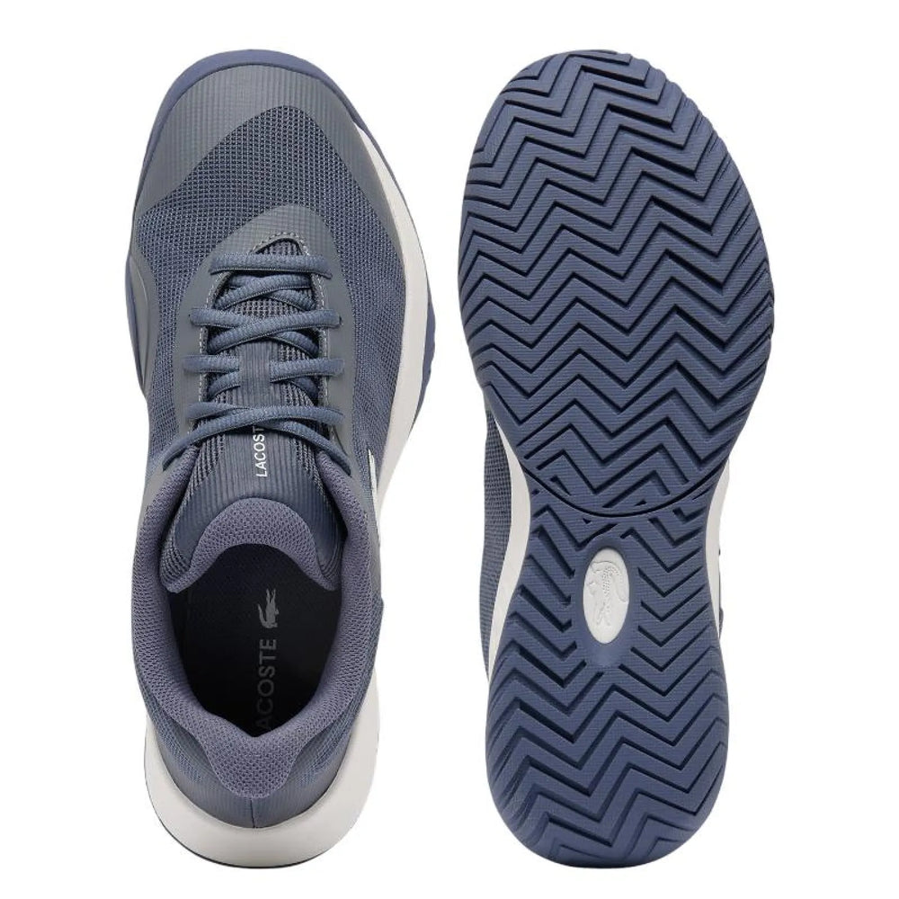 Zapatillas Lacoste Tennis Base Azul Oscuro Blanco