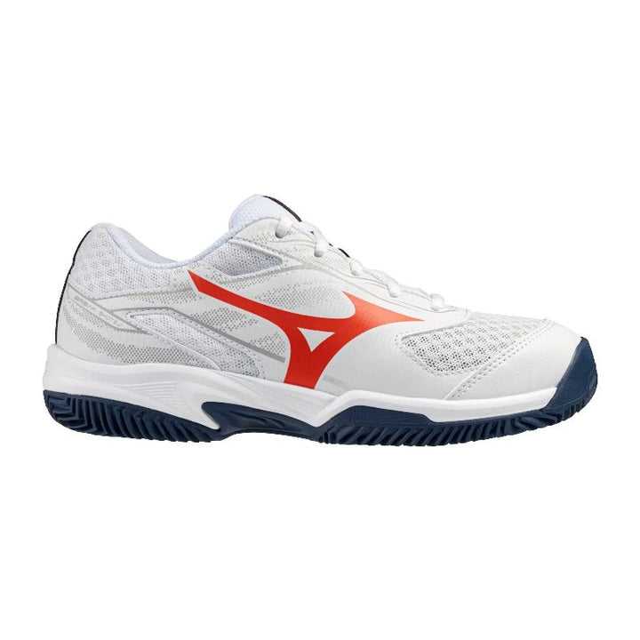 Zapatillas de Padel Mizuno Break Shot 5 Clay Blanco Junior