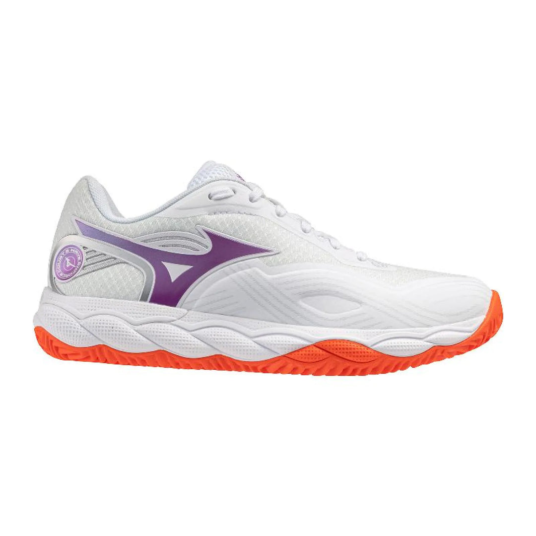 Zapatillas Mizuno Wave Enforce Court 2 Clay Blanco Mujer
