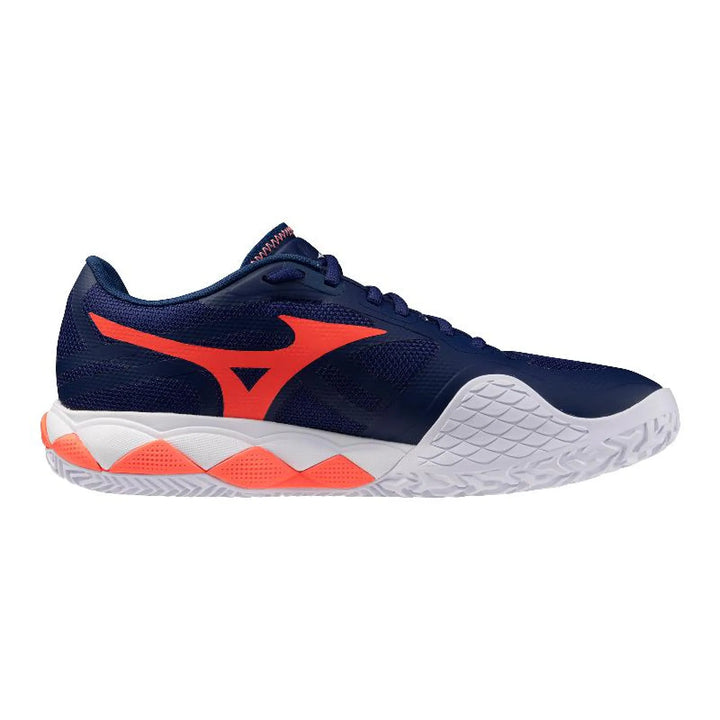Zapatillas Mizuno Wave Enforce Tour 2 Clay Azul Naranja