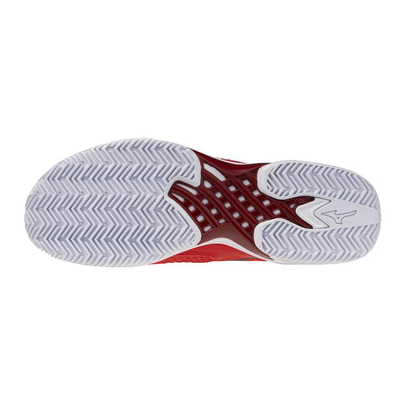 Mizuno Wave Exceed Tour 7 Clay Padel Shoes Red White