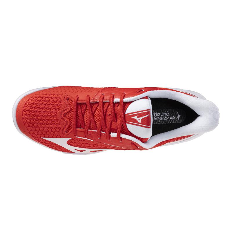 Mizuno Wave Exceed Tour 7 Clay Padel Shoes Red White