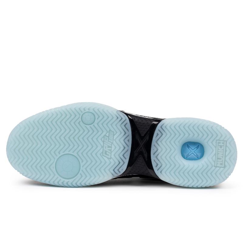 Munich Atomik 51 Black Sky Blue Padel Shoes