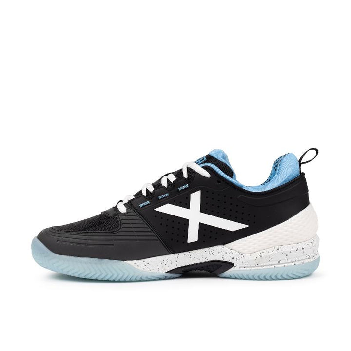 Munich Atomik 51 Black Sky Blue Padel Shoes