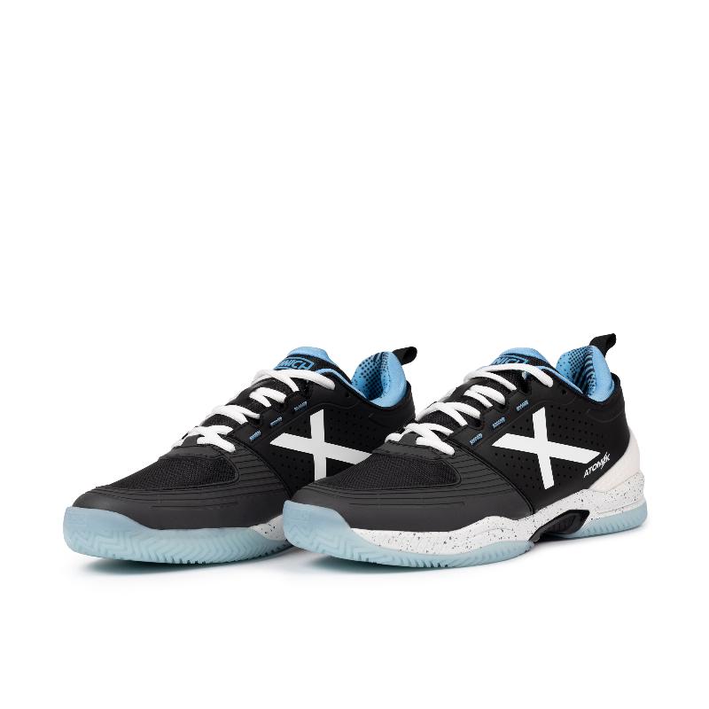 Munich Atomik 51 Black Sky Blue Padel Shoes