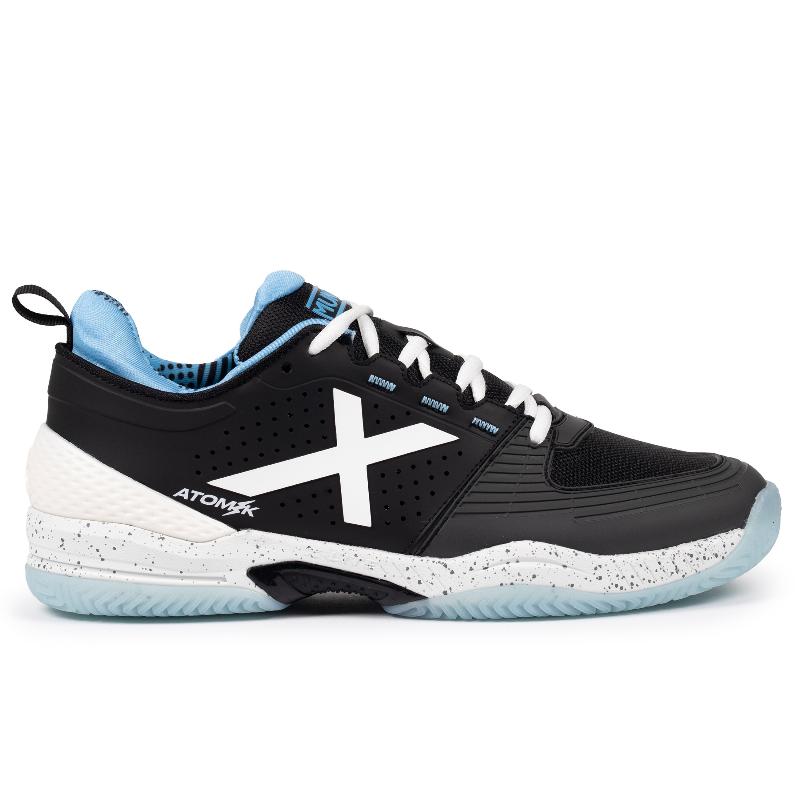 Munich Atomik 51 Black Sky Blue Padel Shoes