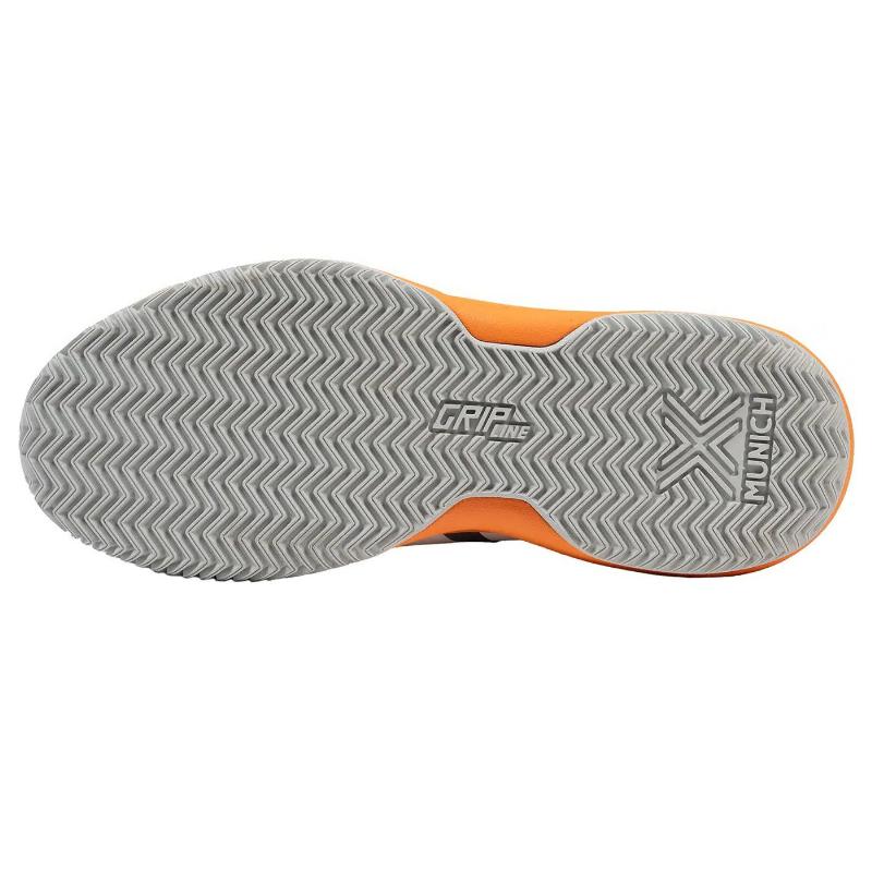 Munich Focus 03 White Orange Padel Shoes