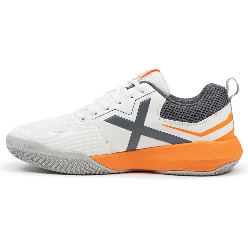 Munich Focus 03 White Orange Padel Shoes