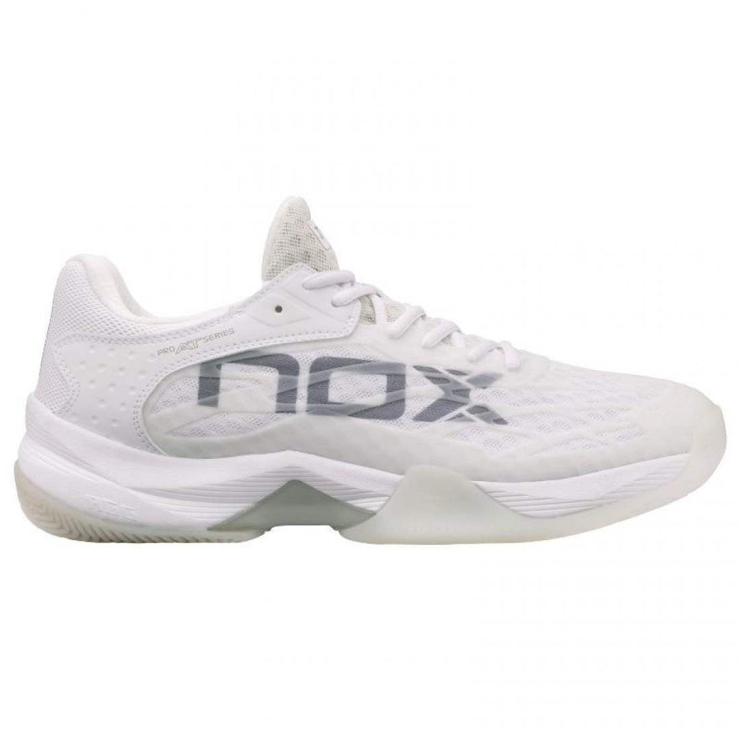 Zapatillas Nox At10 Lux Blanco Gris | Nox
