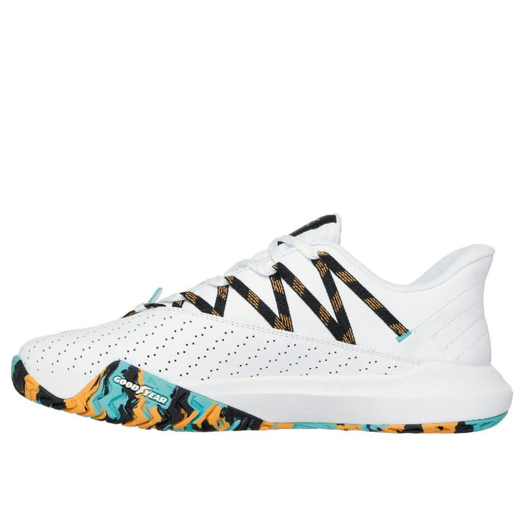 Zapatillas de Padel Skechers Viper Court Rally Blanco Azul