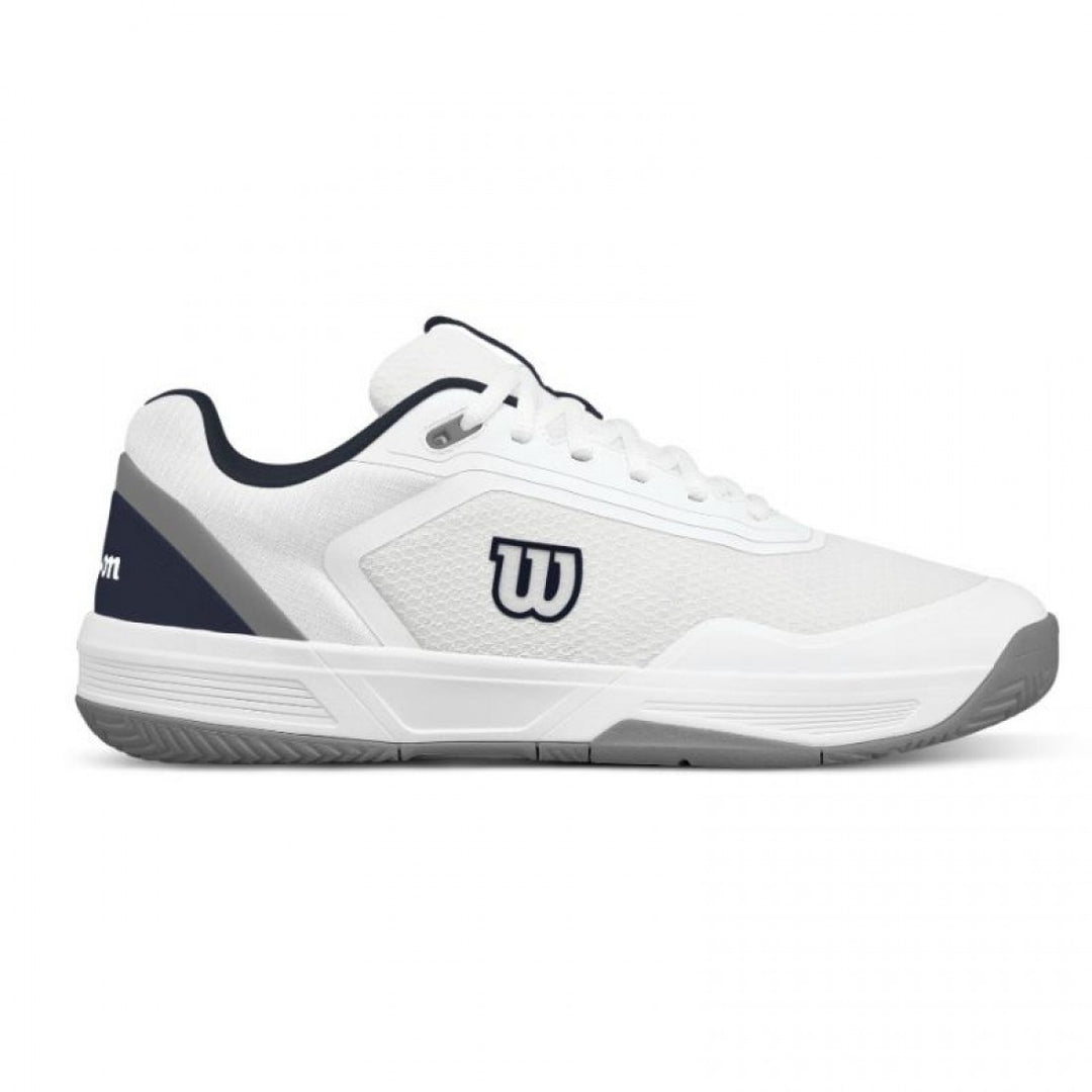 Zapatillas Wilson Courtglide Blanco Azul Marino Gris | Tienda Padelpoint