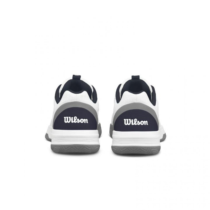 Zapatillas de Padel Wilson Courtglide Blanco, Azul Marino y Gris
