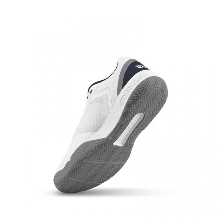 Zapatillas de Padel Wilson Courtglide Blanco, Azul Marino y Gris