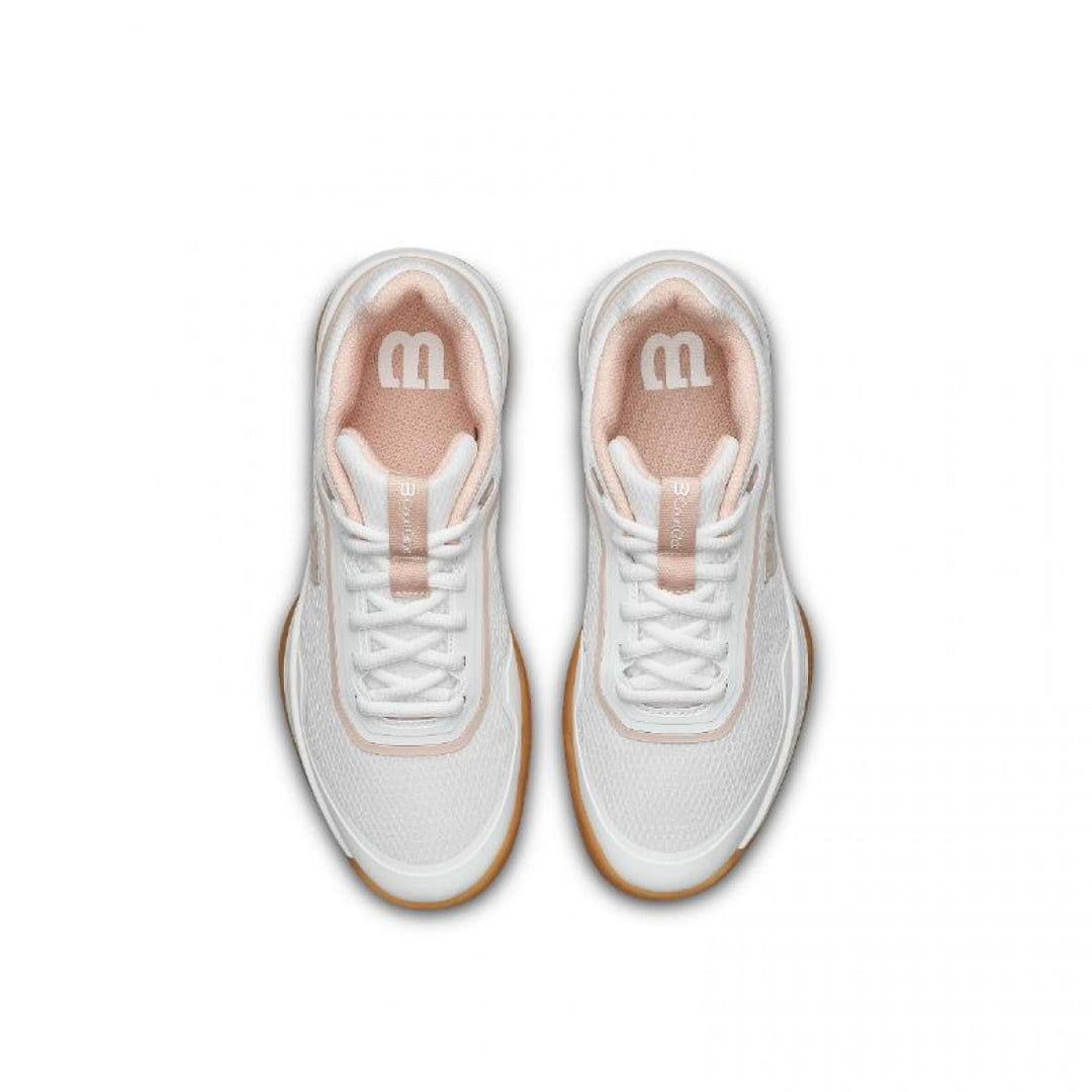Zapatillas de Padel Wilson Courtglide Blanco Rosa Mujer