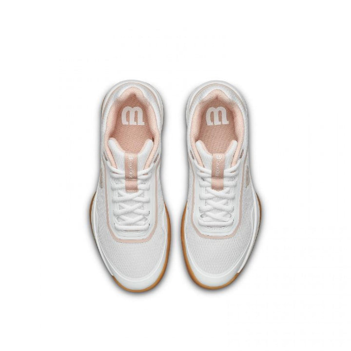 Zapatillas de Padel Wilson Courtglide Blanco Rosa Mujer