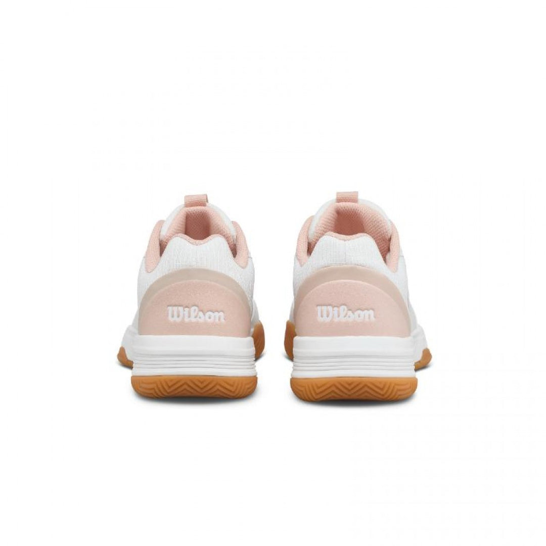 Zapatillas de Padel Wilson Courtglide Blanco Rosa Mujer