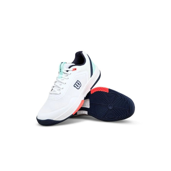 Zapatillas de Padel Wilson Courtglide Padel Blanco Aguamarina