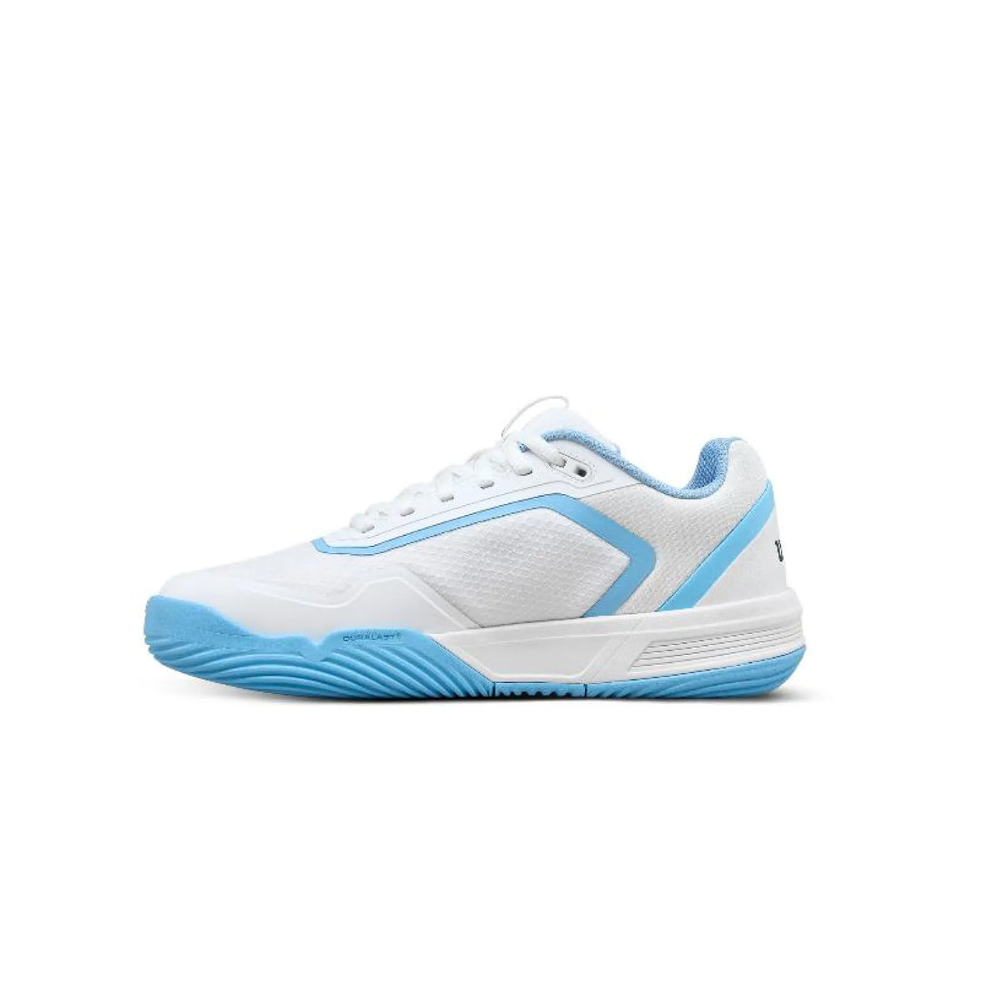 Zapatillas Wilson Courtglide Padel Blanco Azul Mujer