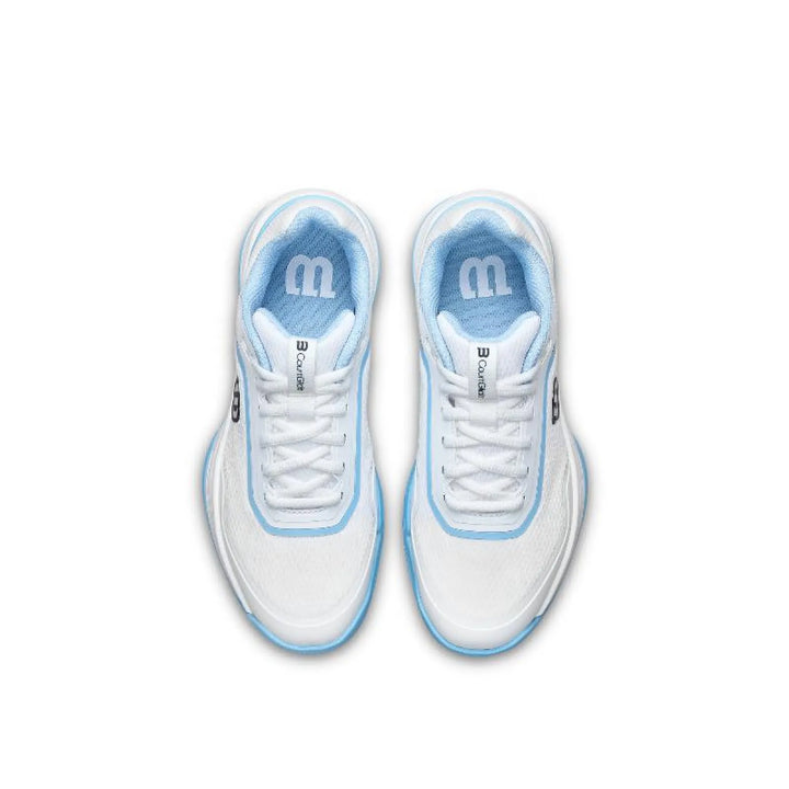 Zapatillas Wilson Courtglide Padel Blanco Azul Mujer