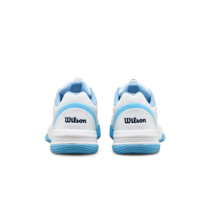 Zapatillas Wilson Courtglide Padel Blanco Azul Mujer