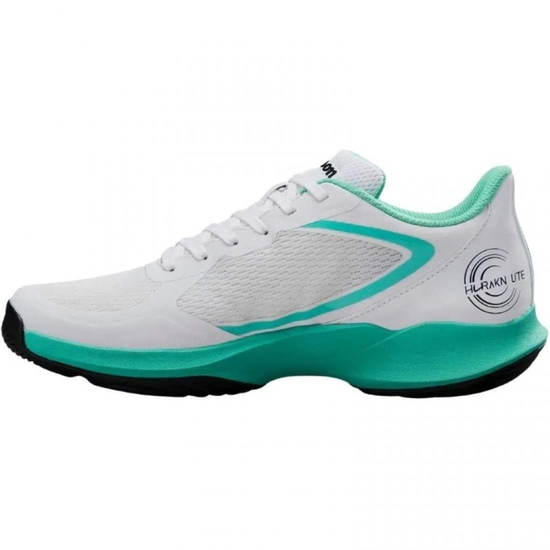 Zapatillas de Padel Wilson Hurakn Lite Blanco Turquesa Negro Mujer