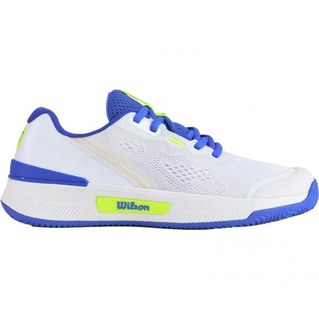 Zapatillas Wilson Intrigue Pro Blanco Azul Mujer