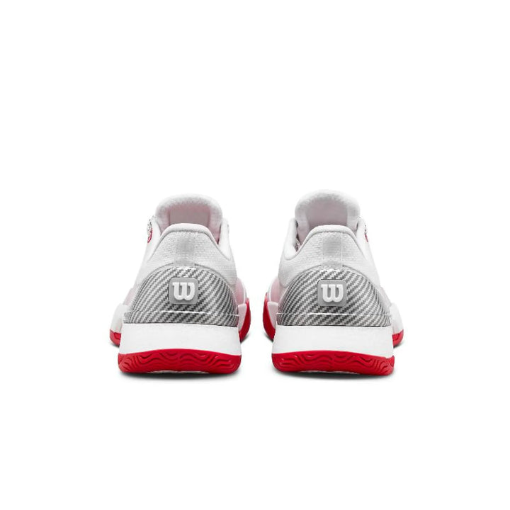 Zapatillas Wilson Intrigue Tour CTC Blanco Rojo Mujer
