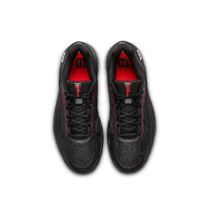 Zapatillas Wilson Rush Tour 5 CTC Negro Rojo